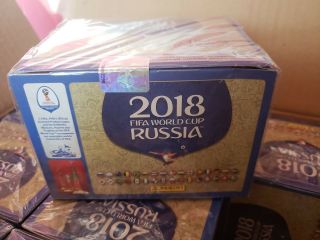 2018 Panini Russia Fifa World Cup - Factory 100 Pack Box
