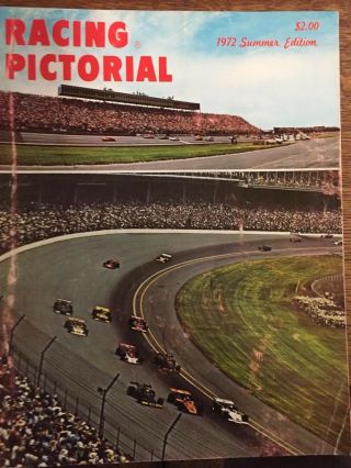 Racing Pictorial 1972 Summer Indy 500 Mark Donohue Wins