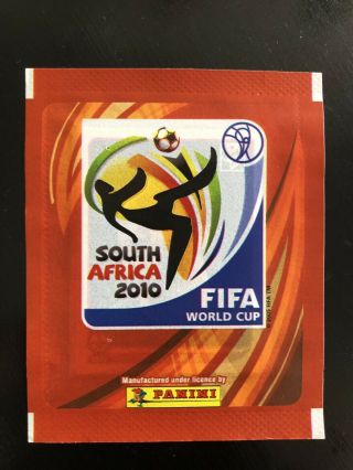 Panini South Africa 2010 World Cup Complete Set.  Album,  640 Stickers,  1 Packets 4