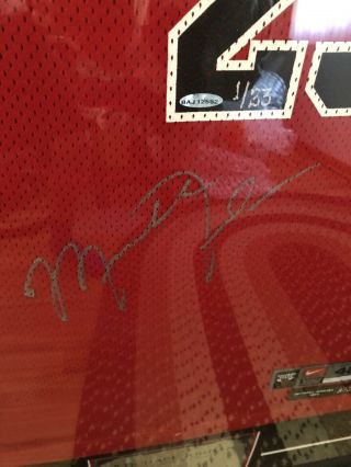 Michael Jordan UDA Upper Deck 1984 Signed Autograph Rookie Away Jersey 1/23 1/1 2