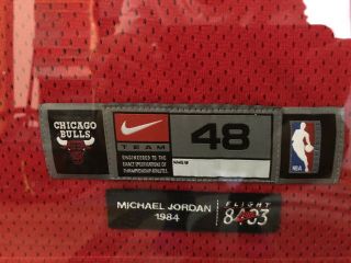 Michael Jordan UDA Upper Deck 1984 Signed Autograph Rookie Away Jersey 1/23 1/1 3