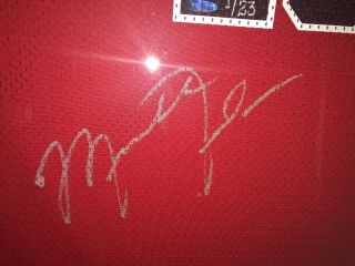 Michael Jordan UDA Upper Deck 1984 Signed Autograph Rookie Away Jersey 1/23 1/1 9