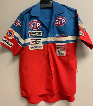 Nascar Authentic Crew Race - Uniform Shirt/pants Al Mcbride/richard Petty Stp (p)