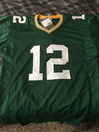 Aaron Rodgers Signed Jersey With Psa/dna Card No Sticker