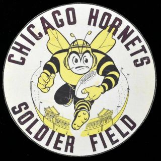 Rare 1930s Chicago Hornets Football Patch Soldier Field