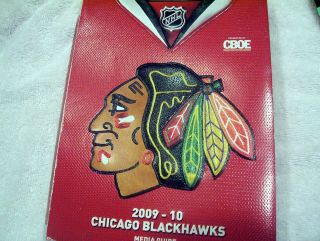 Chicago Blackhawks Hockey 2009 - - 2010 Media Guide Booklet Nhl