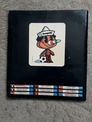 Panini Europa 80 Sticker Album - Complete and Previously Owned 2