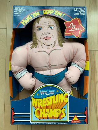 Wcw World Championship Wrestling Champs Toymax Buddies Lex Luger 1990