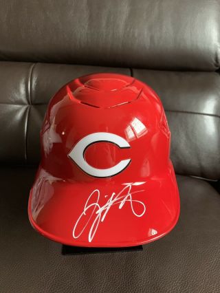 Joey Votto Signed Full Size Cincinnati Reds Batting Helmet