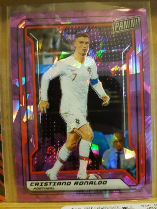 Cristiano Ronaldo 2019 The National Vip Gold Pack Sp Card 86/99 Portugal