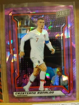 Cristiano Ronaldo 2019 The National VIP GOLD Pack SP card 86/99 Portugal 3