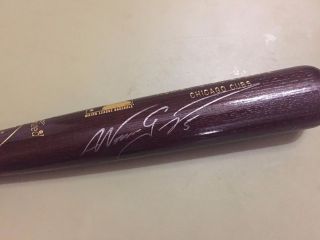 Nomar Garciaparra Autographed Signed Louisville Slugger Bat Chicago Cubs