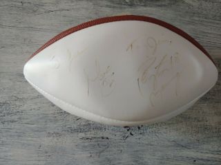 Peyton Manning Signed Autographed Wilson Football Wilson 3