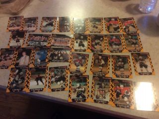 1997 - 98 Mexico Scorpions Hockey Cards