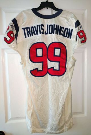 Game Travis Johnson Houston Texans 99 Nfl Jersey