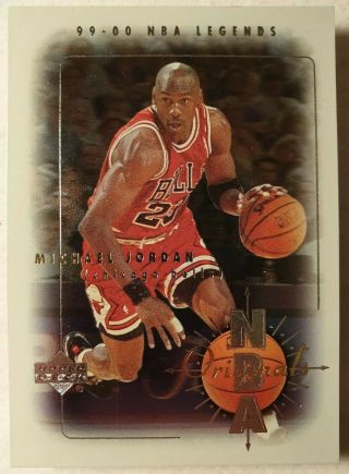 1999 - 2000 Upper Deck Nba Legends Michael Jordan 