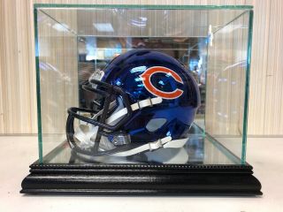 Chicago Bears Khalil Mack 52 Mini Chrome Autographed Helmet W/