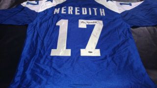 Don Meredith Signed Autographed Dallas Cowboys Jersey Tristar