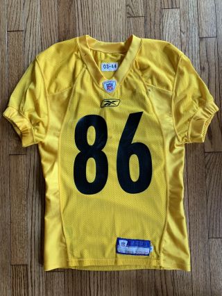 Pittsburgh Steelers Worn Practice Jersey Hines Ward’s Number