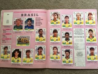 Panini World Cup sticker albums 1990,  1994,  1998 50 - 70 full 4