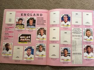 Panini World Cup sticker albums 1990,  1994,  1998 50 - 70 full 5