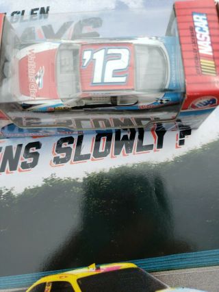 2012 Watkins Glen NASCAR HELUVA Offl Souvenir Prog in plastic and car 2