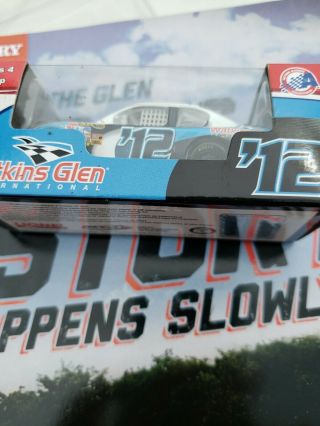 2012 Watkins Glen NASCAR HELUVA Offl Souvenir Prog in plastic and car 3
