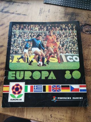 Panini Football Europe 80 Full Album Fantastic ⚽