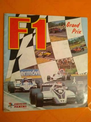 1980 F1 Grand Prix Formula 1 Panini Complete Sticker Album Alain Prost Rare Ver