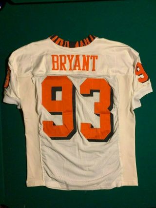 Clemson Tigers Game Worn Russell Jersey 93 Bryant