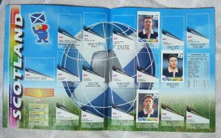 Panini France 98 World Cup Football Sticker Album - 30 Stickers Inside 3