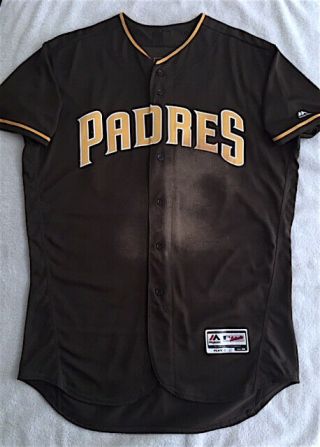 2016 Yangervis Solarte Game Padres Jersey 26 Mlb Authenticated Photo Match