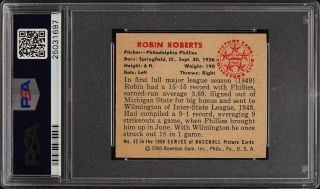 1950 Bowman SETBREAK Robin Roberts 32 PSA 9 (PWCC) 2