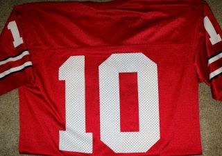 Nike Ohio State Buckeyes Football Jersey 10 Troy Smith Rex Kern Adult Size M 6