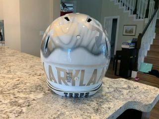 University Of Maryland Game Worn Full Size Helmet