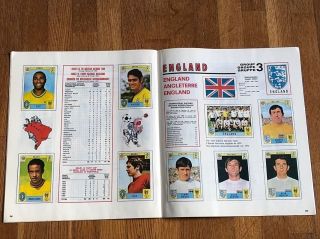 Sticker Album PANINI MEXICO 70 COMPLETE print cards world cup 1970 wm wc copa 74 8