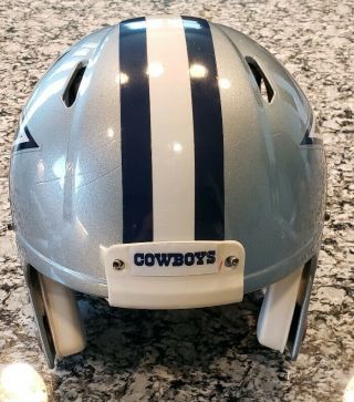 Riddell Speed Dallas Cowboys 16 Game Worn Helmet 2014 - 2015 3