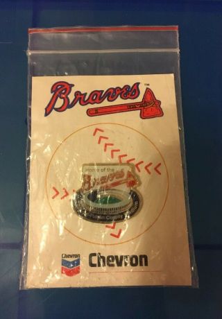 Atlanta Braves Fulton County Stadium MLB Collectible Lapel Pin Baseball 3