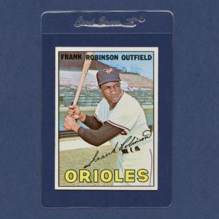 1967 Topps - Frank Robinson 100 - Ex - Mt - Baltimore Orioles - Centered