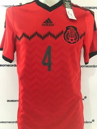 Jersey Mexico 2014 Signed by Rafael Márquez Photo Certificate Authenticity 3