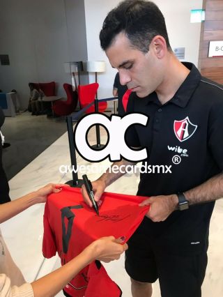 Jersey Mexico 2014 Signed by Rafael Márquez Photo Certificate Authenticity 4