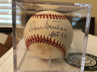 Dodgers Hall Of Famer Don Sutton Signed Baseball With Hof 98 - Jsa Authentic