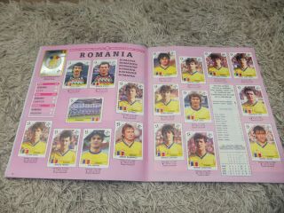 Italia 90 Panini Football Sticker Album Complete VGC 2