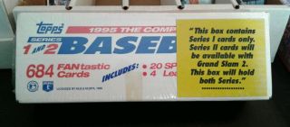 1995 Topps Baseball Factory Set Series 1 Factory w/ Inserts.  See pictures 2