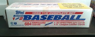 1995 Topps Baseball Factory Set Series 1 Factory w/ Inserts.  See pictures 3