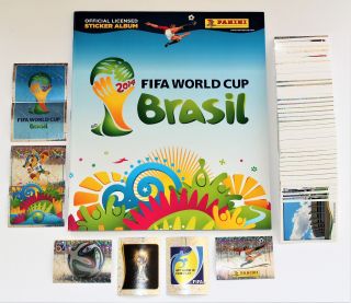 Panini World Cup 2014 Brazil - Complete Set Of 640 Stickers,  Empty Album