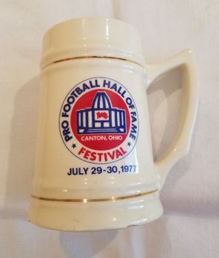 Pro Football Hall Of Fame Festival - Canton,  Oh - July 29 - 30 1977 Ceramic Mug
