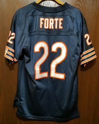 Reebok Blue Matt Forte Chicago Bears 22 Football Jersey Youth XL 18 - 20 STITCHED 2