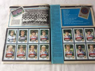 Panini ' s football 86 sticker album complete - UK POSTAGE 3
