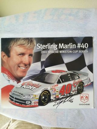 Sterling Marlin Photo Pack 2
